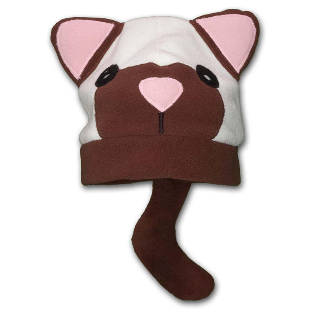 Kitty Funky Fleece Ski Hat - Adult