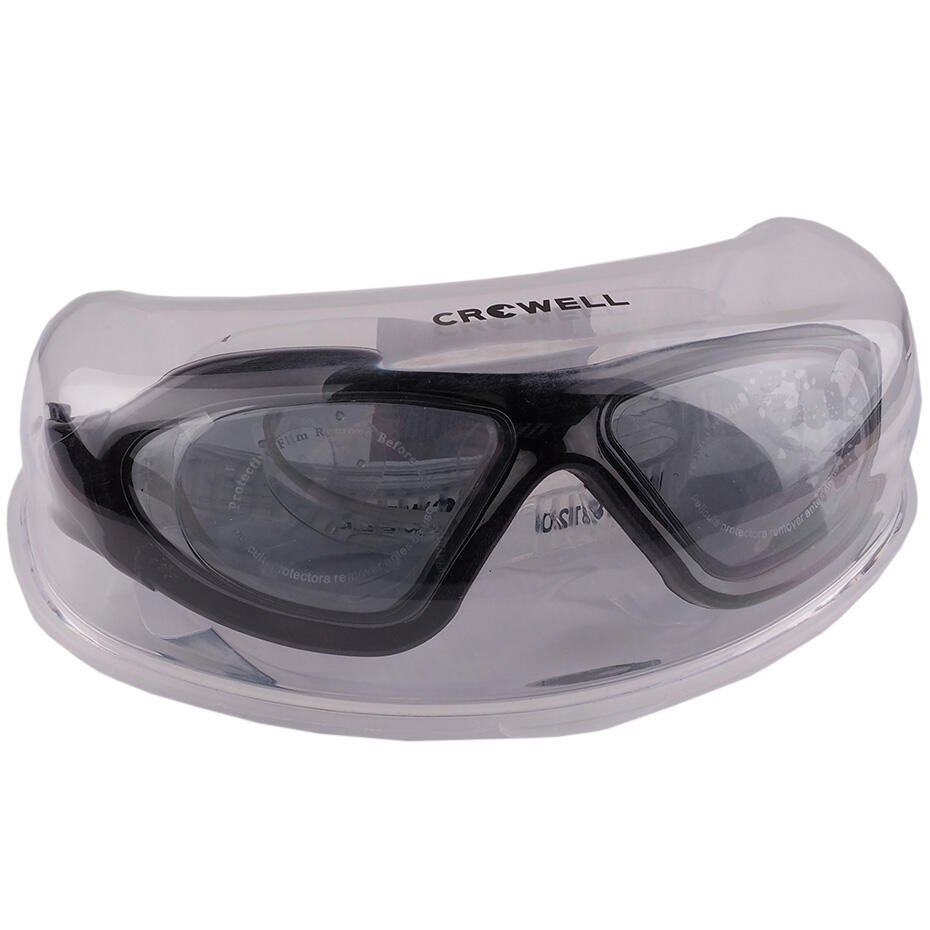 Occhialini da nuoto Crowell Idol 8120 nero-trasparenti 2/2
