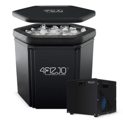 Aufblasbare PRO-Eistauch und Regenerationswanne mit CHILLER Set 4FIZJO