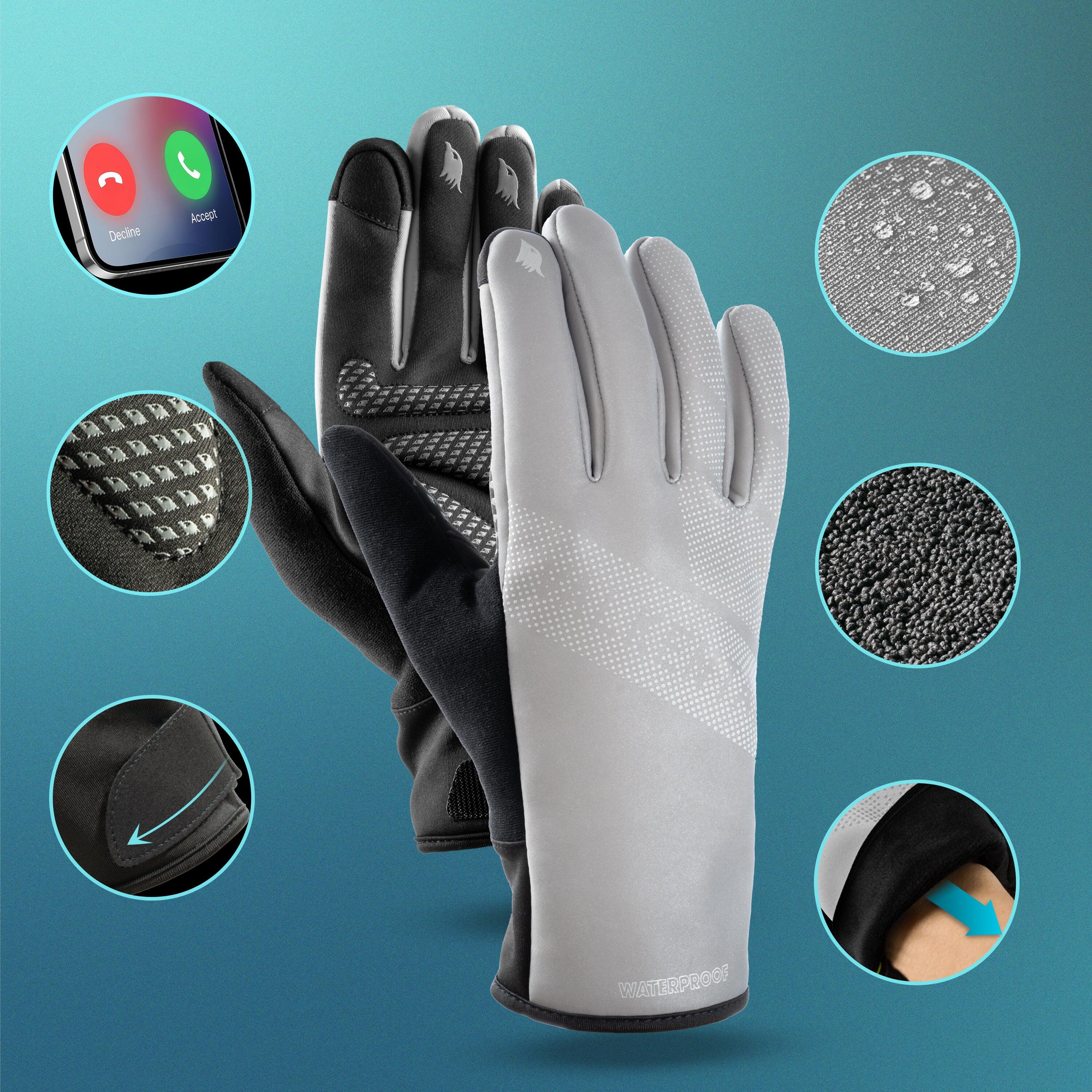 Fahrradhandschuhe wasserdicht Winterhandschuhe - GloRider V2 2/3