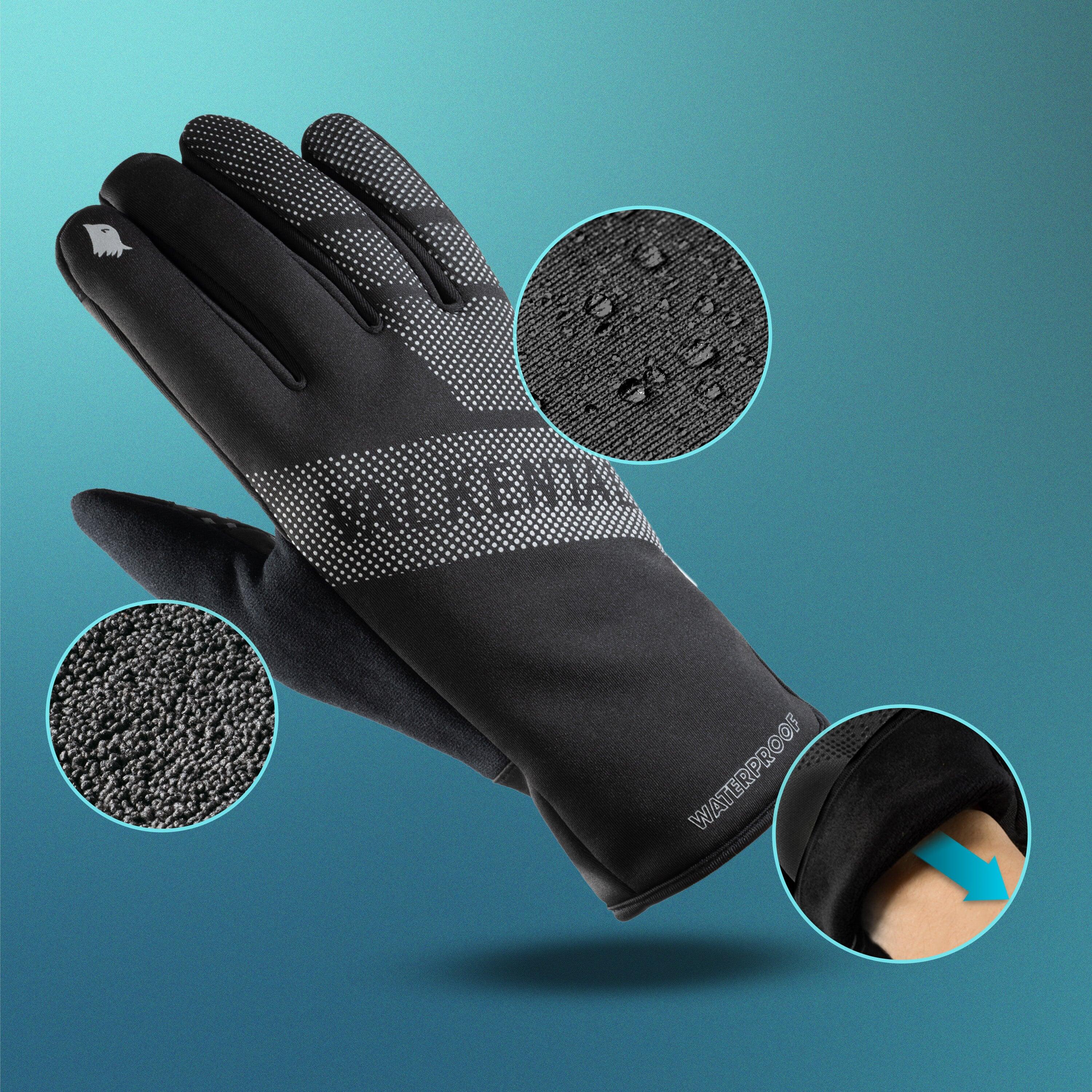 Fahrradhandschuhe wasserdicht Übergangshandschuhe - GloRider V2 2/3