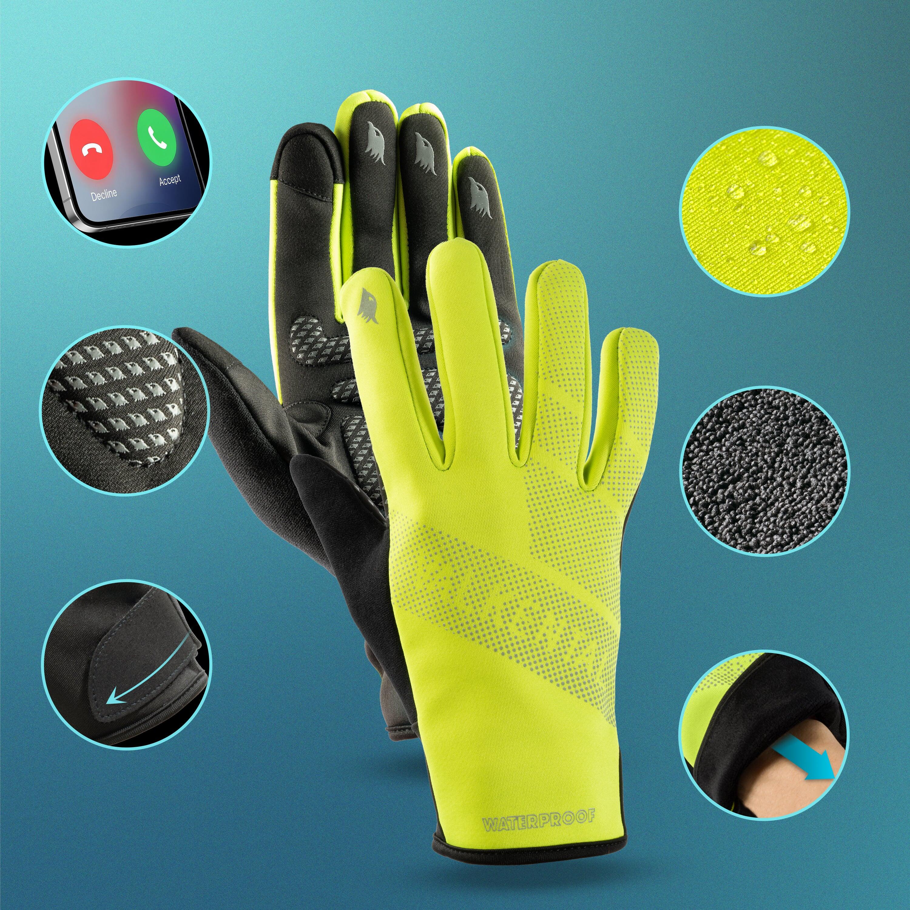 Fahrradhandschuhe wasserdicht Winterhandschuhe - GloRider V2 2/3