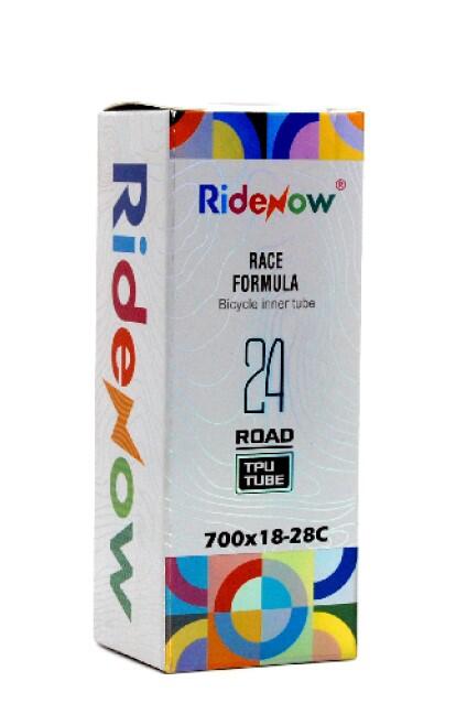 Dętka TPU RideNow Super Light 24g szosa 700/18-28C wentyl 85mm ALU