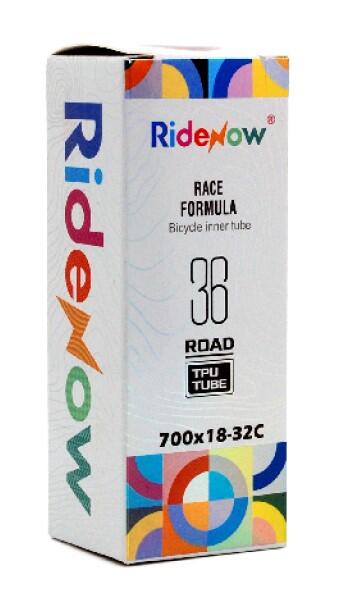 Dętka TPU RideNow Light 36g  szosa 700/18-32C  wentyl 65mm ALU