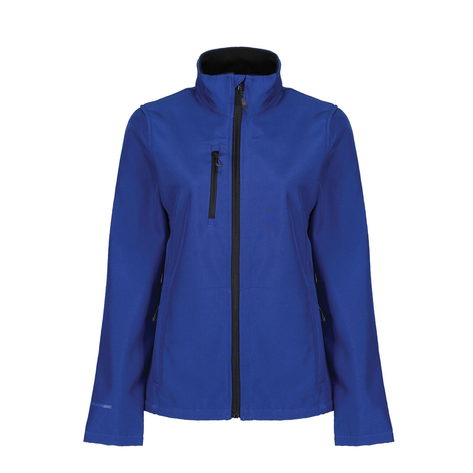 REGATTA Womens/Ladies Honestly Made Softshell Jacket (Royal Blue)