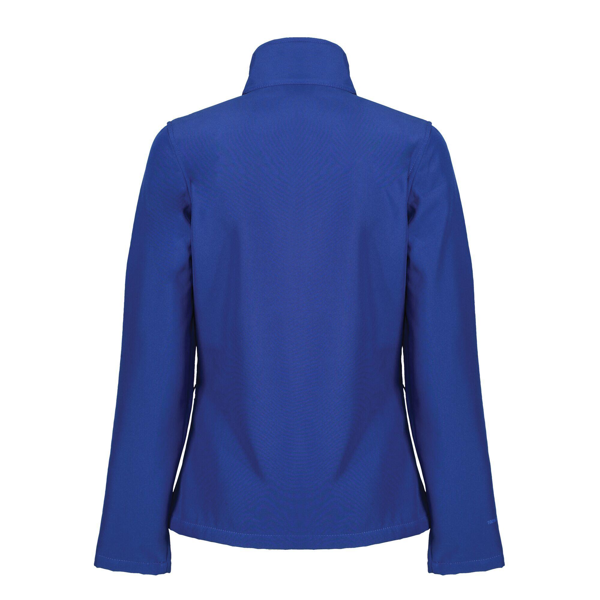 Womens/Ladies Honestly Made Softshell Jacket (Royal Blue) 2/4