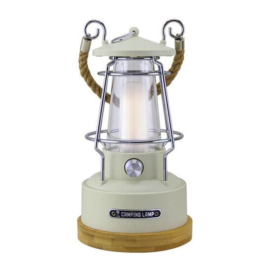 LED Campingleuchte Retro Dimmbar Akku Lampe mit USB Kabel