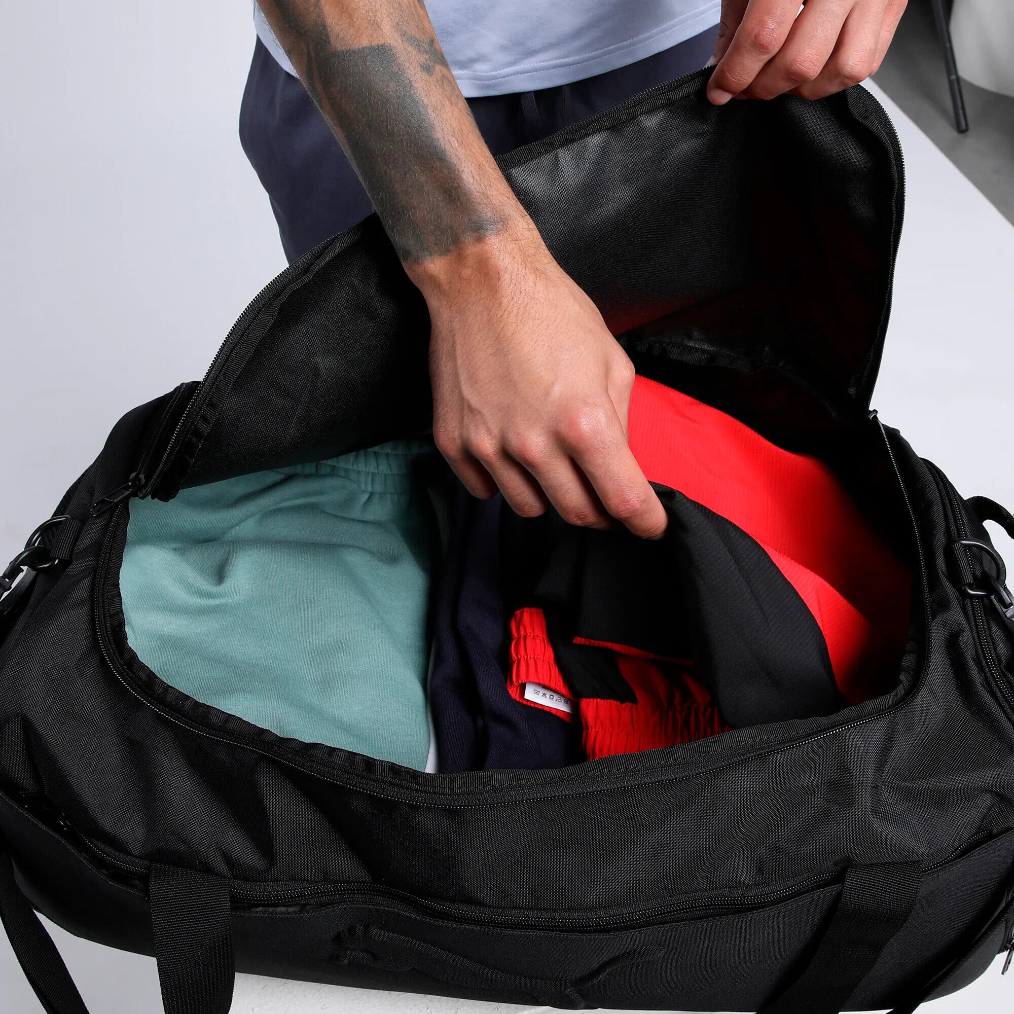 Sac Puma Buzz Medium Sports Bag 58L, Noir, Unisexe 6/7