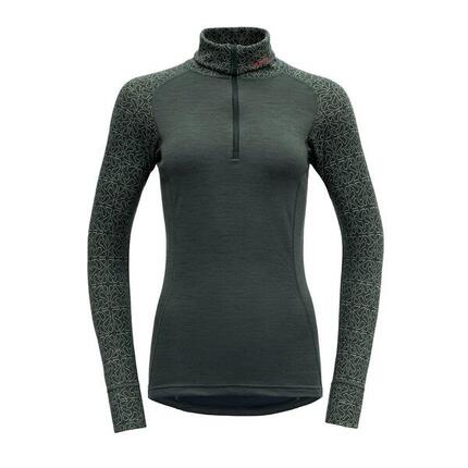 Funktionsshirt Duo Active Merino 205 Zip Neck Wmn woods
