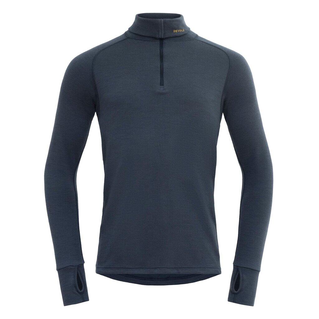 T-shirt technique Devold Merino 235 Zip Shirt Homme Noir 5/7