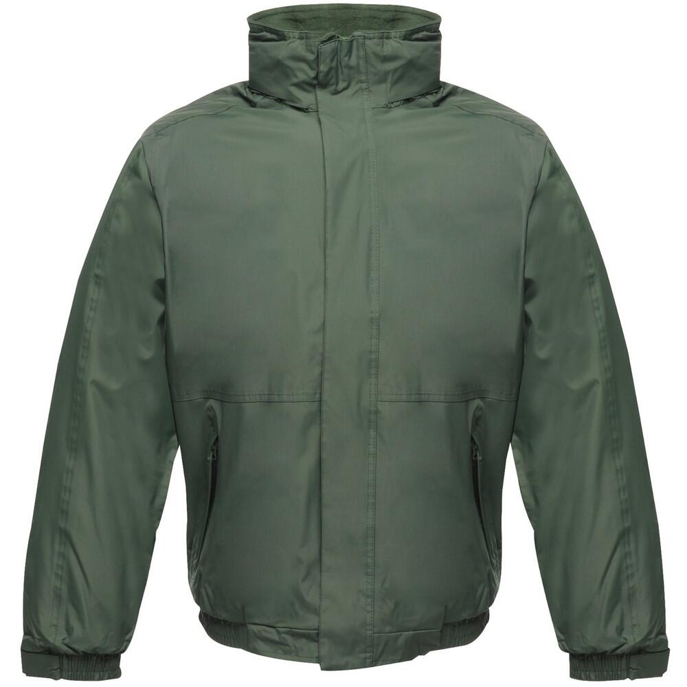 Dover Waterproof Windproof Jacket (ThermoGuard Insulation) (Dark Green/Dark 1/4