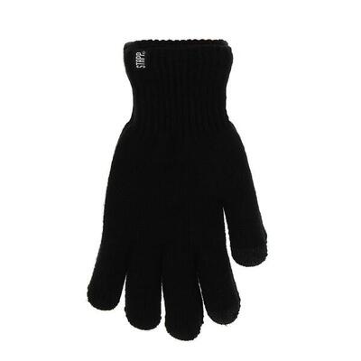 Stapp heat thermo handschoenen unisex zwart