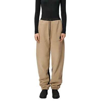 Broek rains model yermo fleece pants regular kleur beige