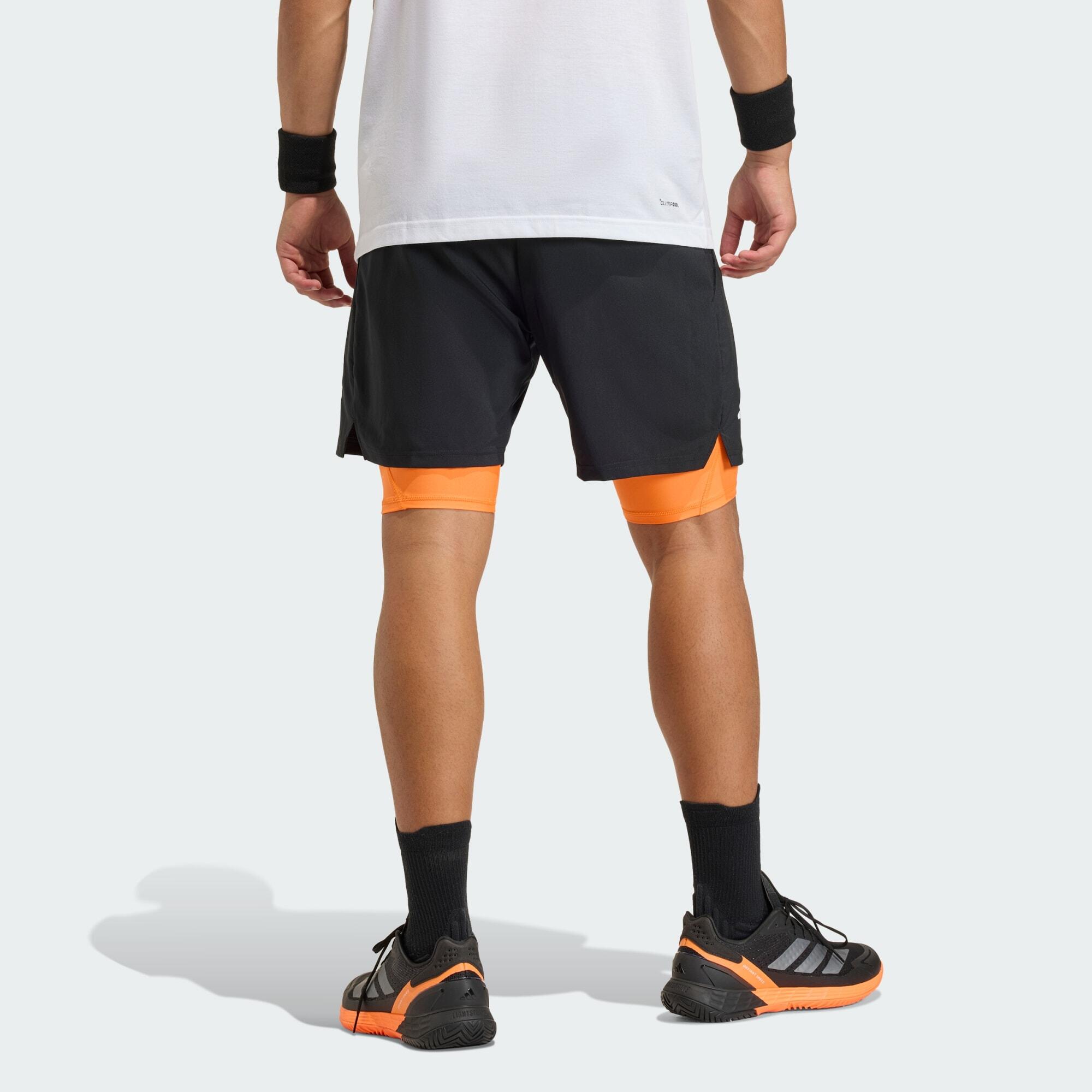Short 2 en 1 Club Tennis Climacool 3/6