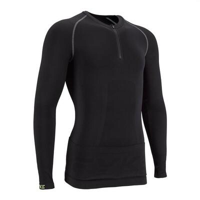 Maglia maniche lunghe senza cuciture con cintura integrata – Trail Running