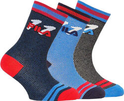 FILA Chaussettes enfant 3-pack 35-38