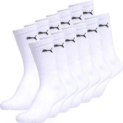 Chaussettes de sport Puma - 12 paires - Blanc
