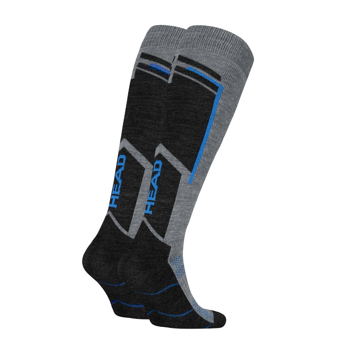 chaussettes de ski - Lot de 6 paires  - gris/bleu 3/4