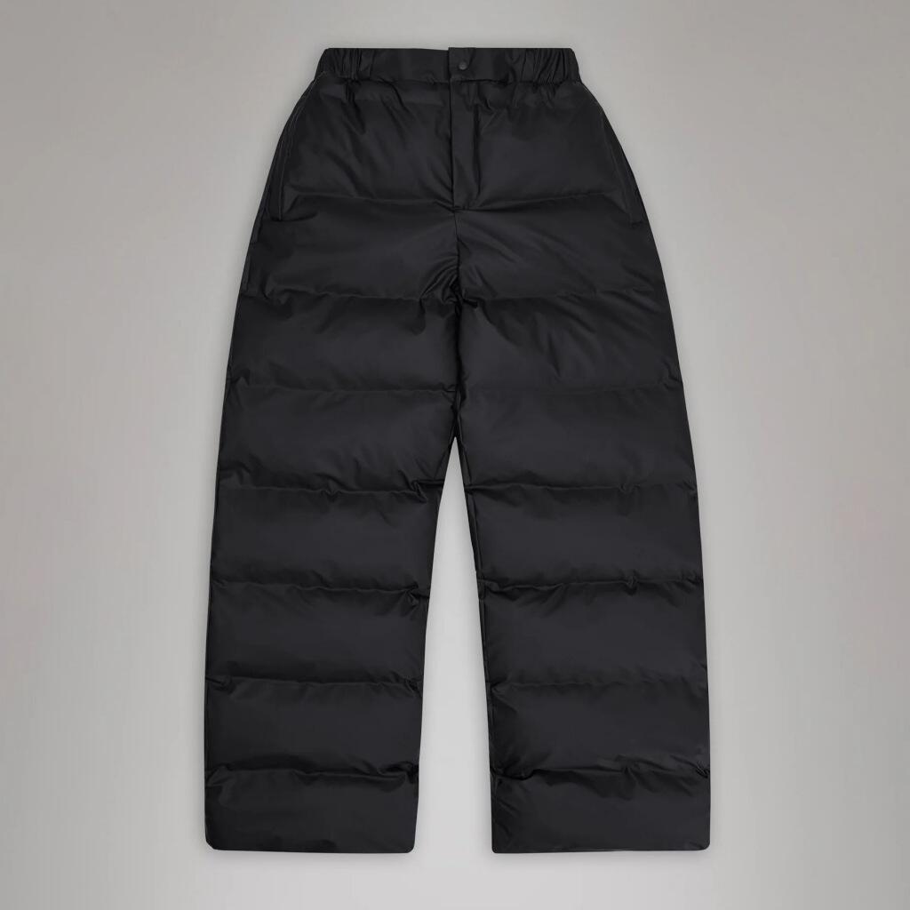 Pantaloni Rains Modello Alta Puffer Pants Regular W3 Colore Nero 2/5