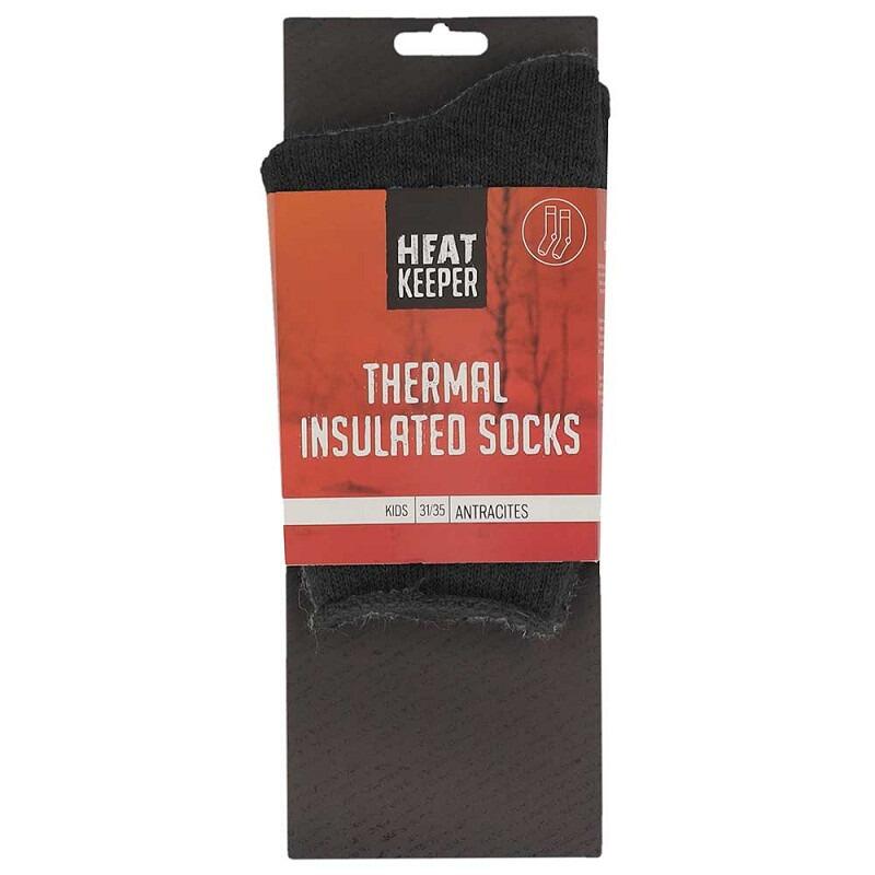 Heat Keeper Enfants chaussettes thermo-isolantes Noir 5/5