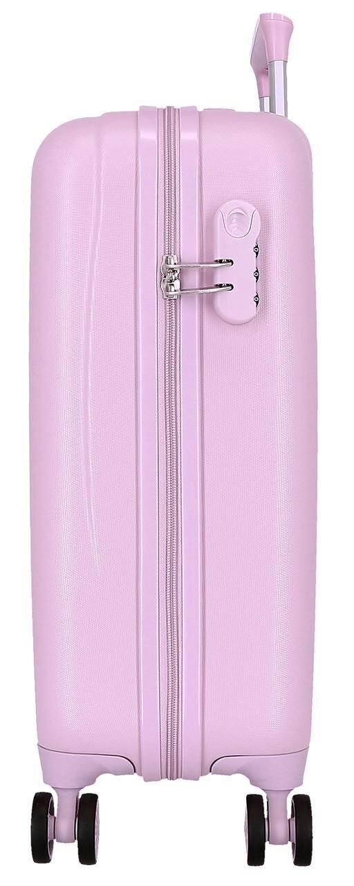 Maleta de cabina Disney Frozen Close to the heart ABS con capacidad 41L Lila 4/4
