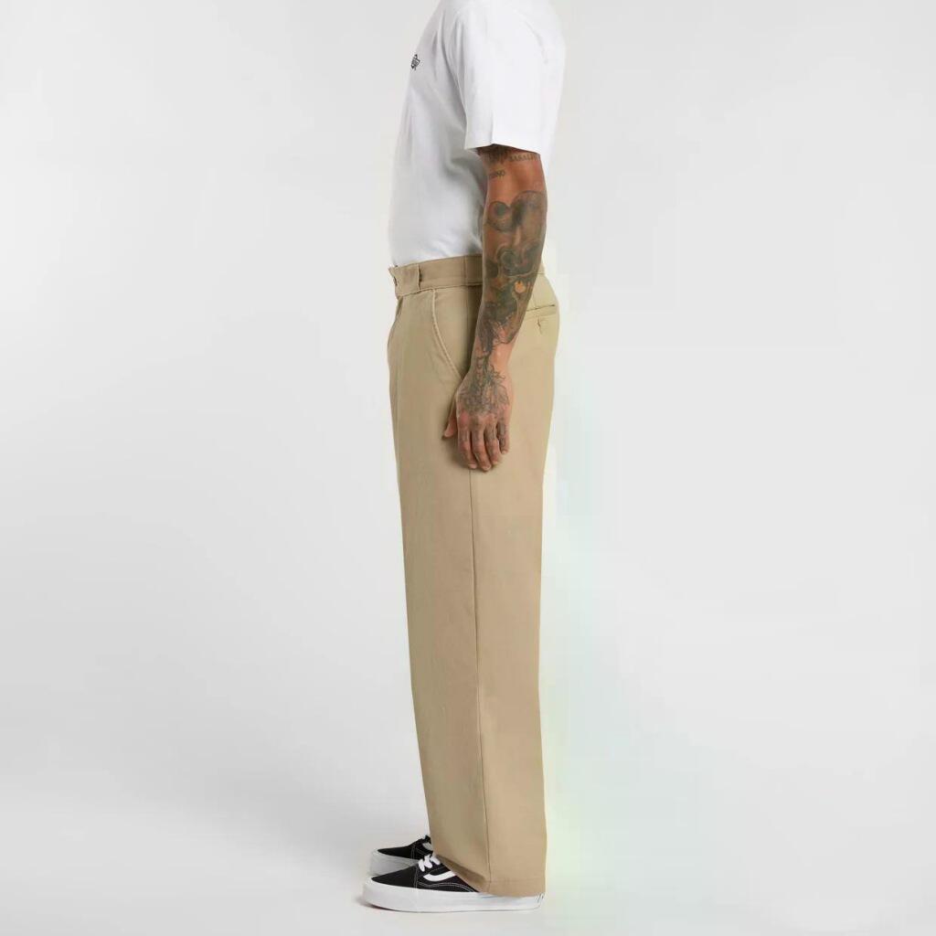 Pantalons Dickies Modèle 247 Loose Couleur Brun Clair 3/5