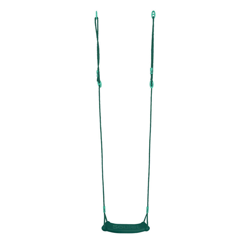Soulet - Siège Balançoire Plastique Vert Forêt Pour Portique Bois Enfant - Aire De Jeu - Taille Unique - Decathlon