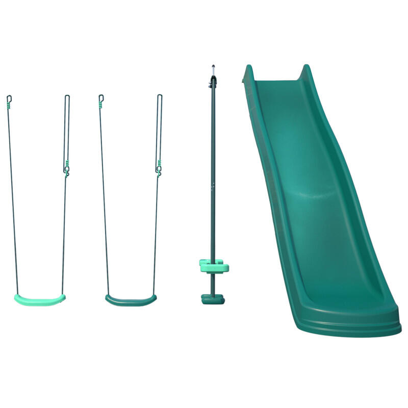 Soulet - Set 4 Agrès Avec Face À Face Et Toboggan Pour Portique Cocoon - Aire De Jeu - Taille Unique - Decathlon