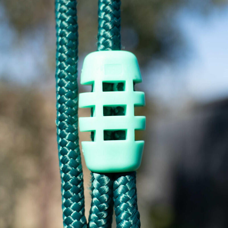 Siège balançoire plastique vert forêt pour portique bois enfant 5/5