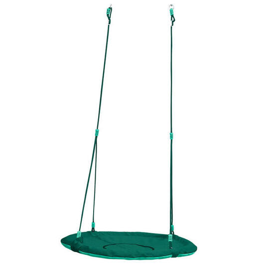 Balançoire ronde nid d'oiseau pour portique