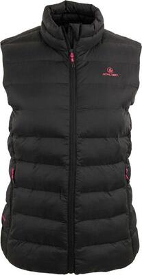 Gilet di transizione donna Athl. DPT. Lilith. trapuntato. nero. L