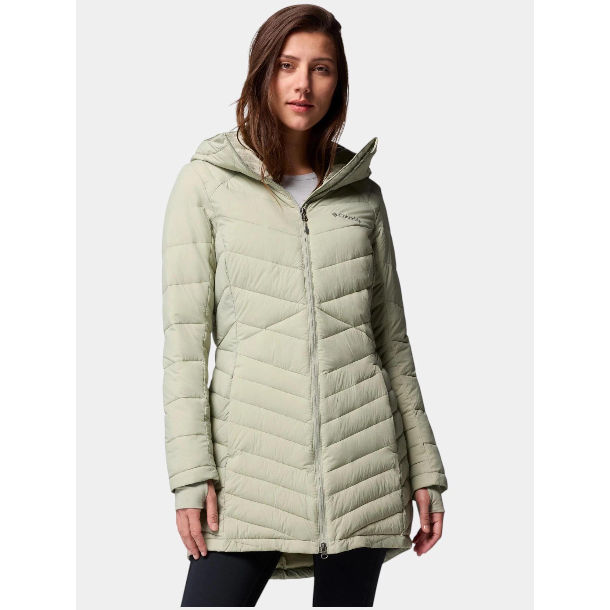 Columbia - Manteau D'Hiver Femme Joy Peak Ii Mid - Veste - Vert - Decathlon