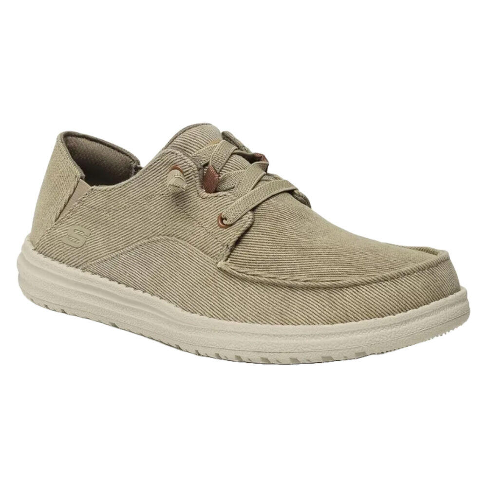 Zapatos Casual Homem Skechers Melson-volgo Castanho 2/5