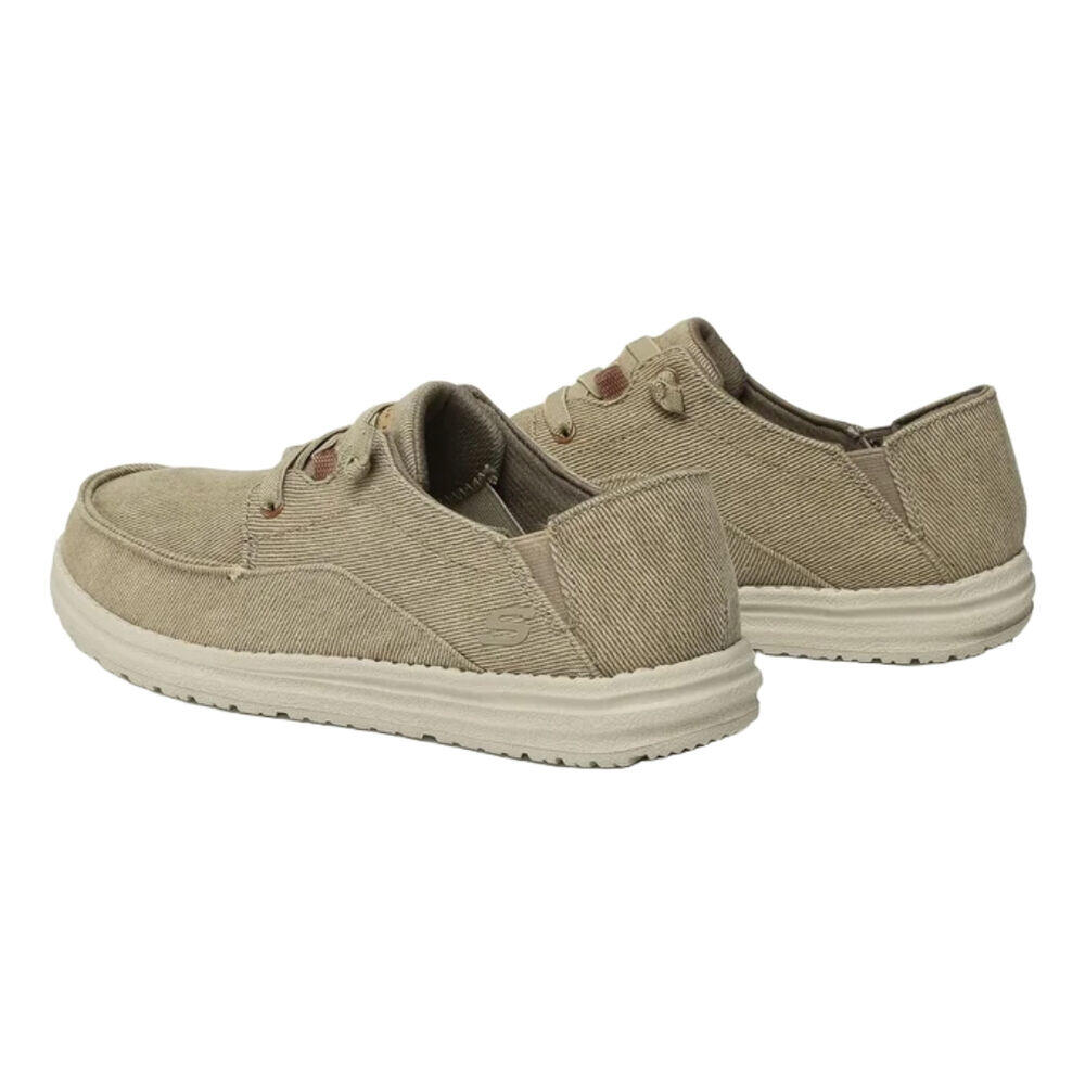 Zapatos Casual Homem Skechers Melson-volgo Castanho 4/5