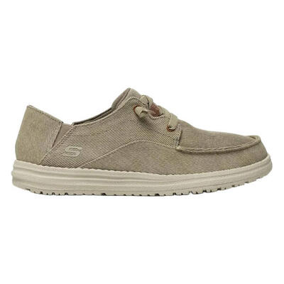 Zapatos casual heren skechers melson-volgo bruin