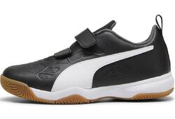 Puma Tenaz V Jr Chaussures Indoor Enfant Noir/Blanc Taille 30.