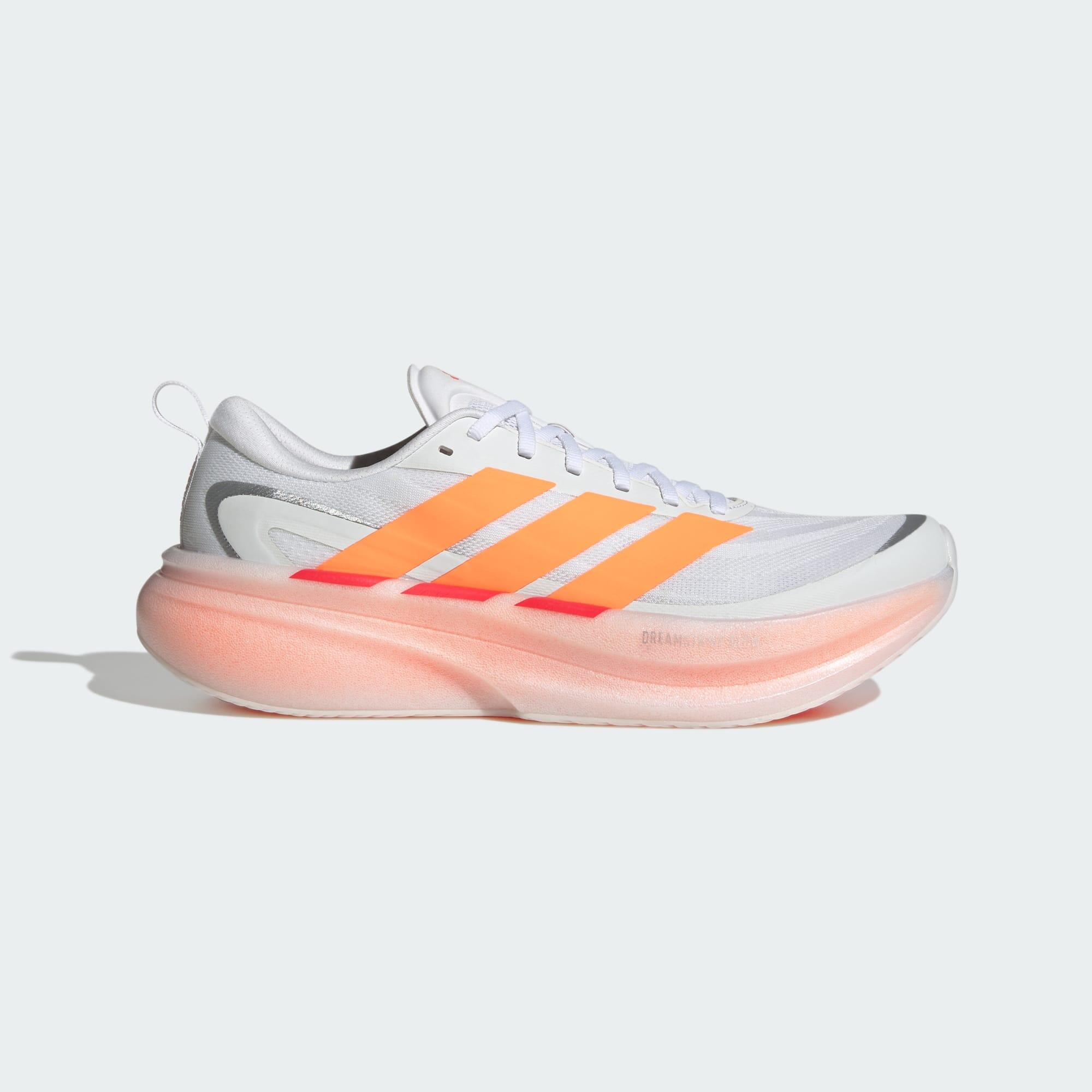 Adidas - Chaussure De Running Supernova Glide H - Chaussures De Sport - Blanc|jaune|orange|rouge - Decathlon