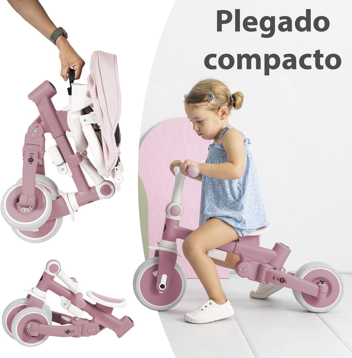 Olmitos - Triciclo Evolutivo de Bebé 5 en 1 EVOL - Bicicleta Niños de 1 a 5 años 4/6
