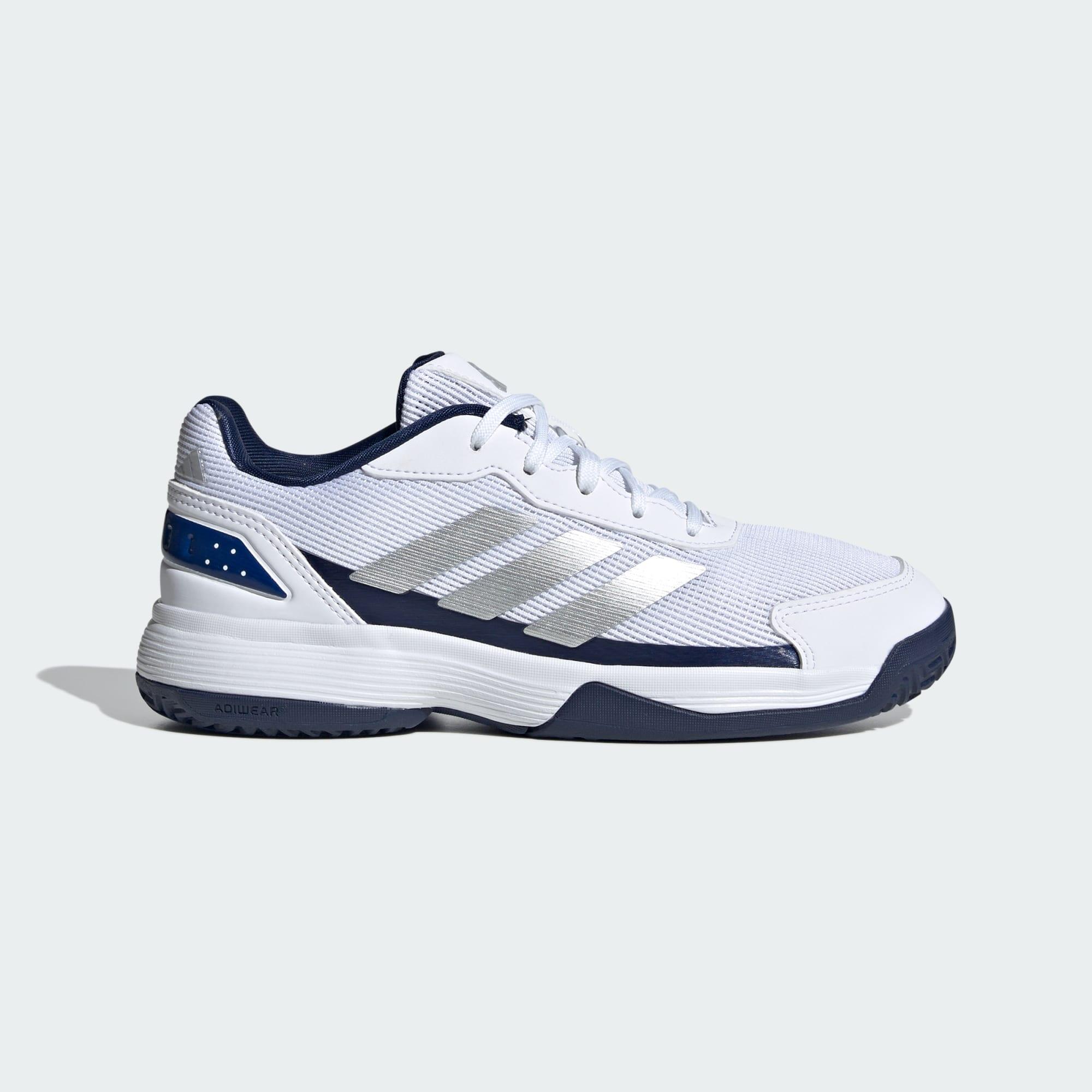 Adidas - Chaussure De Padel Crazyquick Enfants - Chaussures De Sport - Blanc|bleu|gris - Decathlon