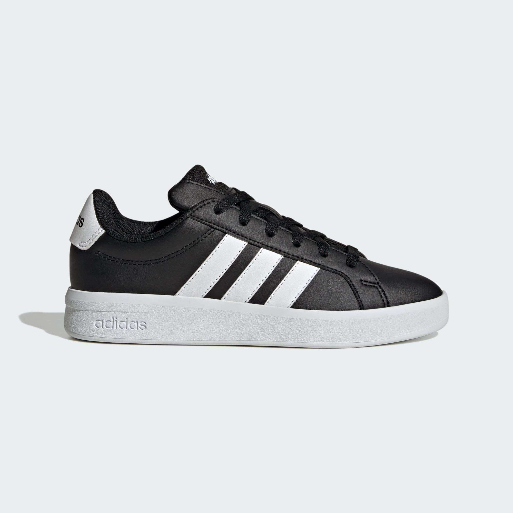 Adidas - Chaussure Grand Court 3.0 Junior - Chaussures De Sport - Blanc|noir - Decathlon