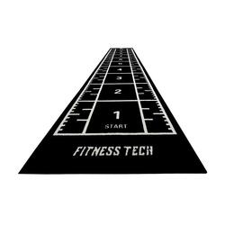 Gazon artificiel pour salle de sport | Piste de sprint Fitness Tech