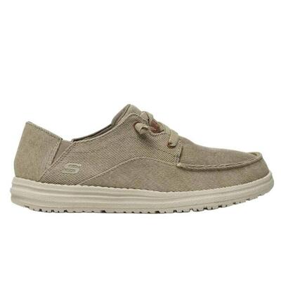 Zapatos casual heren skechers melson-volgo bruin