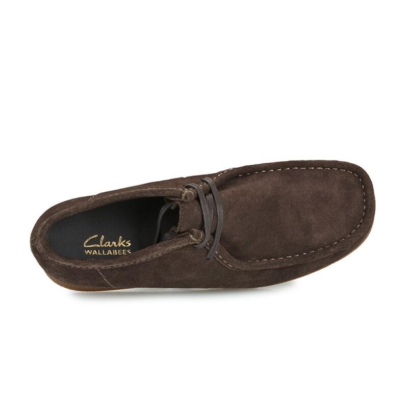Heren Wallabee EVO Rode Suède Wallabee Veterschoenen