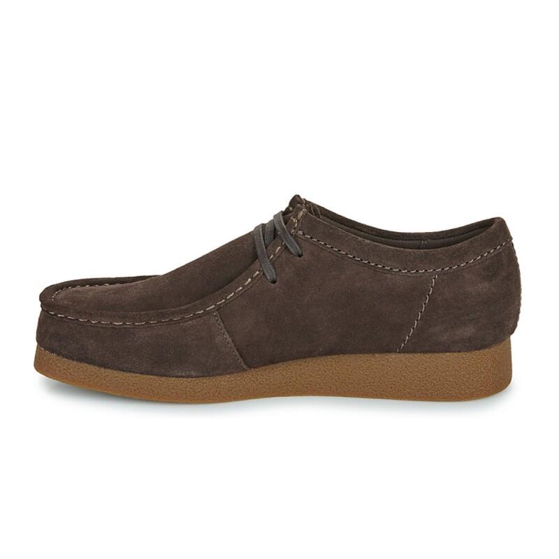 Zapatos Casual Homme Clarks Wallabee Evo Marron 3/5