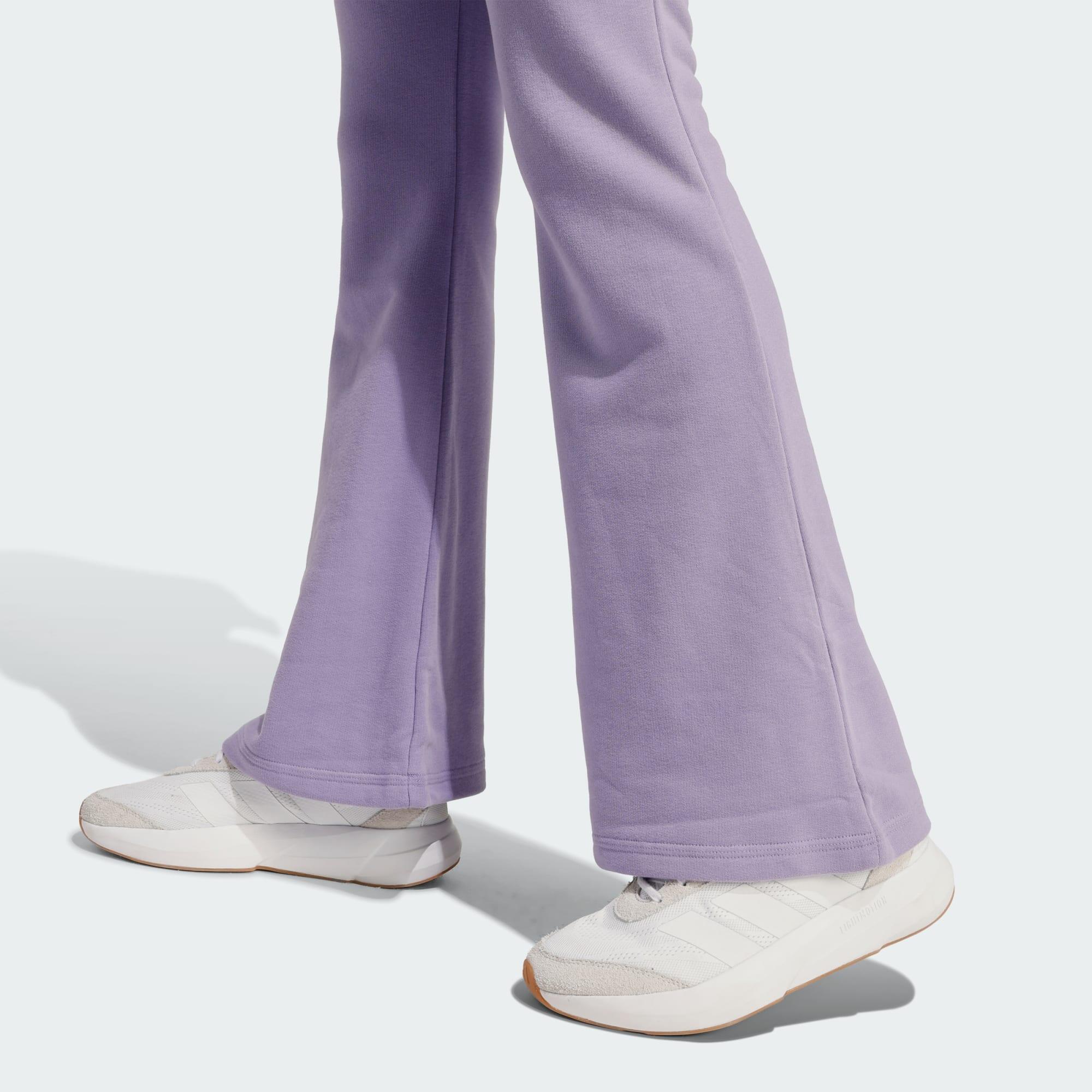 Calças à Boca de Sino Seasonal Essentials em French Terry 5/5