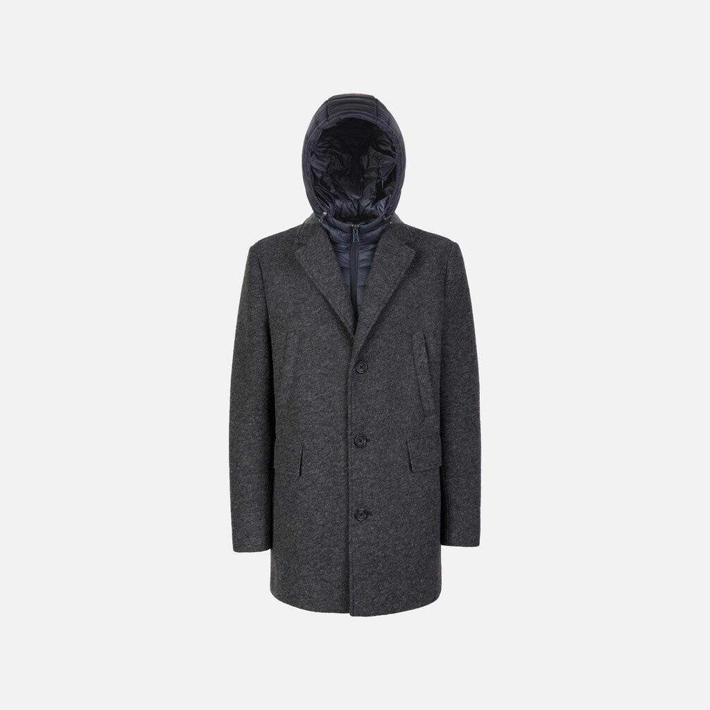 Veste Geox Modèle Claudio Couleur Gris 2/5