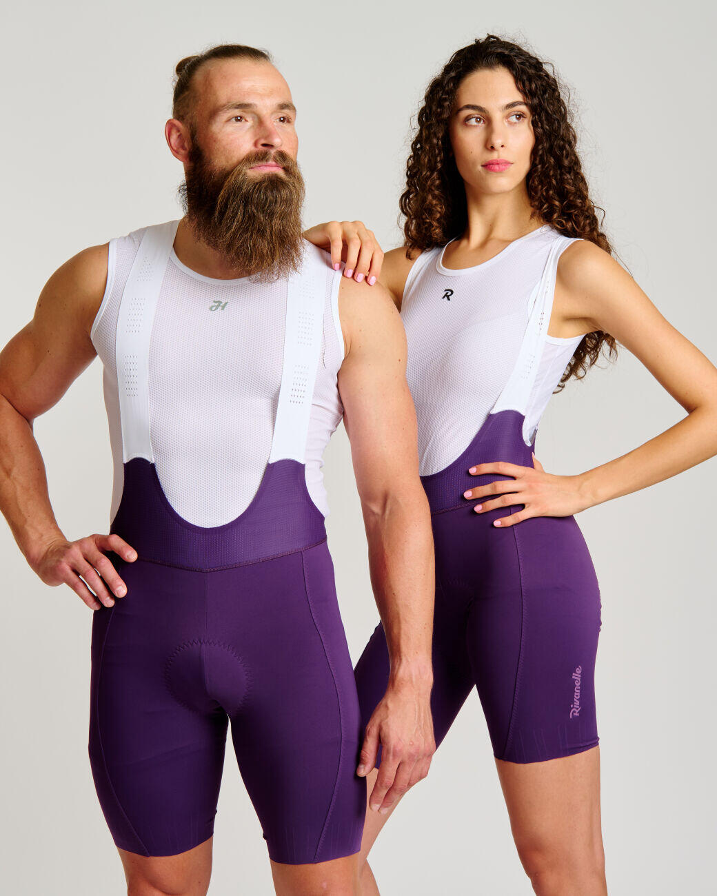 Pantaloni corti con bretelle - NOVEL PRO 7/8