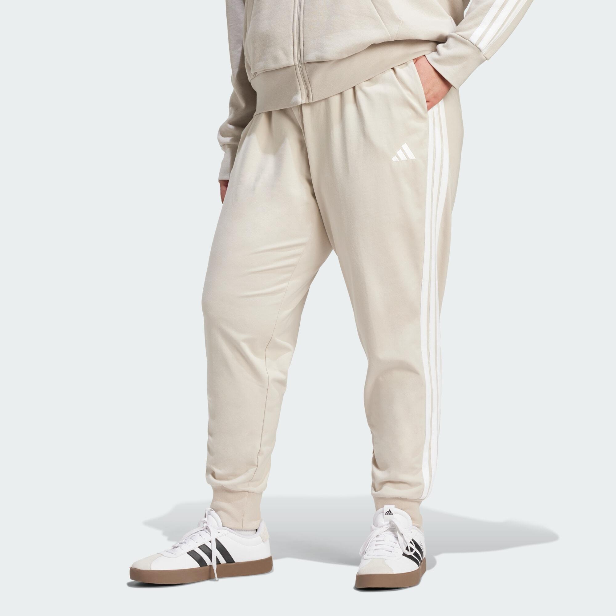 ADIDAS ESSENTIALS 3-STRIPES JOGGER PANTS (PLUS SIZE)