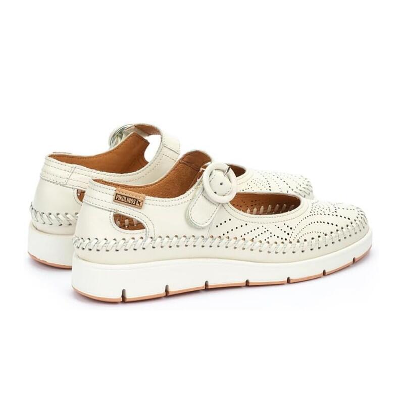 Zapatos Casual Dames Pikolinos W8d-4914 Beige 4/4