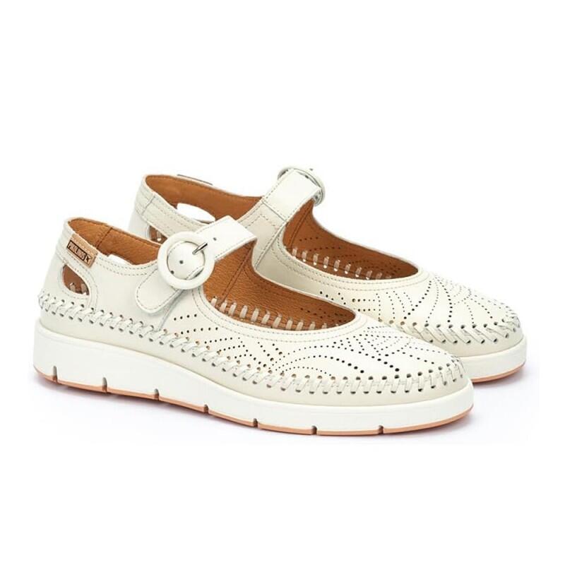 Zapatos Casual Dames Pikolinos W8d-4914 Beige 2/4